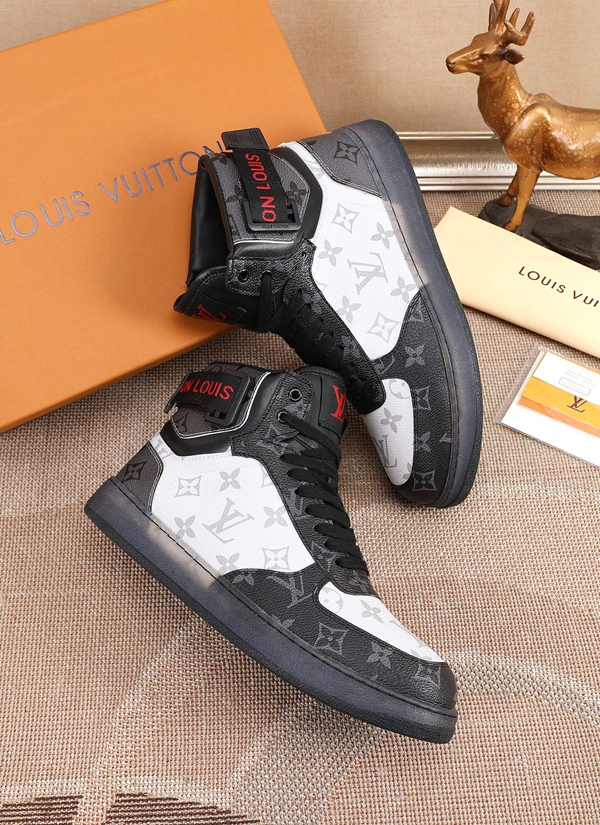 ルイヴィトン靴角部分ディテール